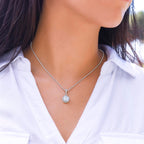 Personalized Eternal Hope Necklace, Custom Hope Pendant, Inspirational Jewelry, Gift for Women, Spiritual Necklace, Keepsake Jewelry
