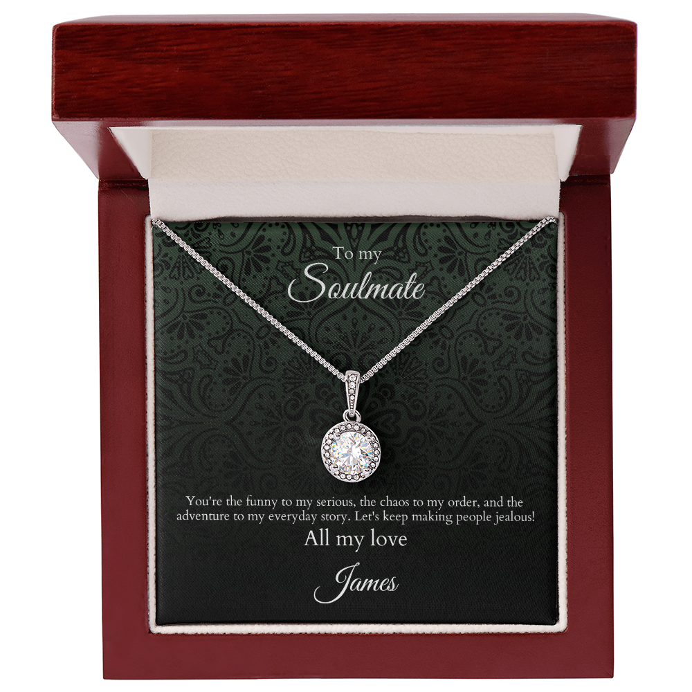 Personalized Eternal Hope Necklace, Custom Hope Pendant, Inspirational Jewelry, Gift for Women, Spiritual Necklace, Keepsake Jewelry