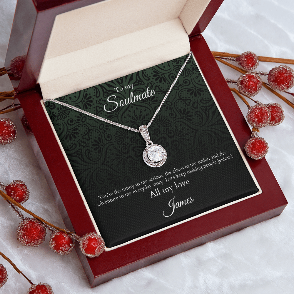 Personalized Eternal Hope Necklace, Custom Hope Pendant, Inspirational Jewelry, Gift for Women, Spiritual Necklace, Keepsake Jewelry