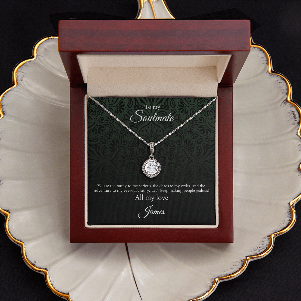 Personalized Eternal Hope Necklace, Custom Hope Pendant, Inspirational Jewelry, Gift for Women, Spiritual Necklace, Keepsake Jewelry